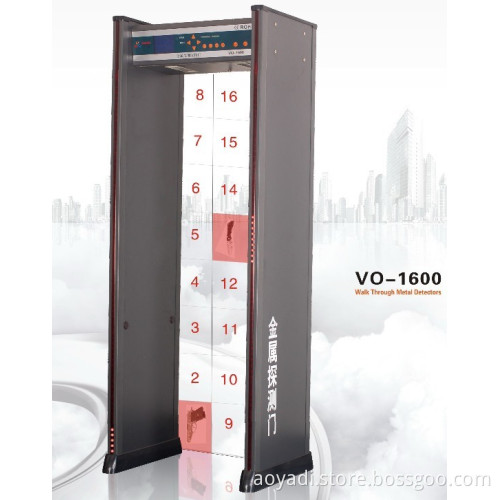 Reliable Walk Through Metal Detector (VO-1600)